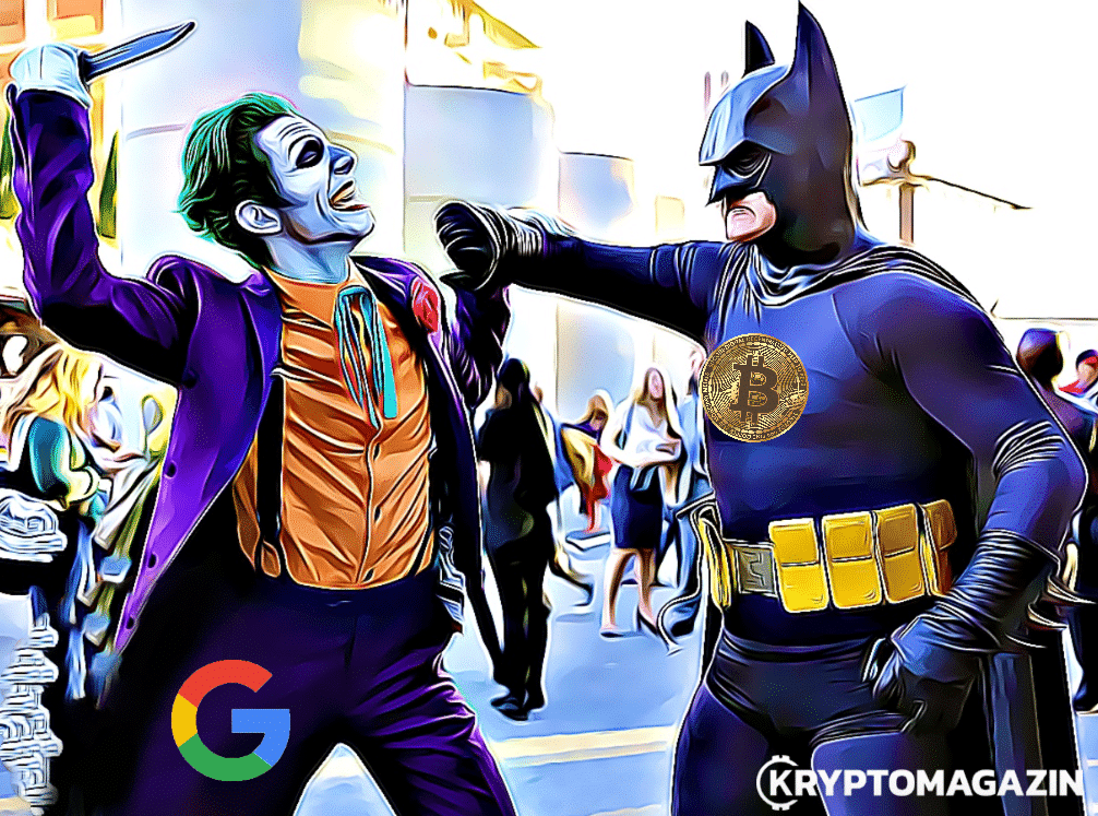 google vs bitcoin