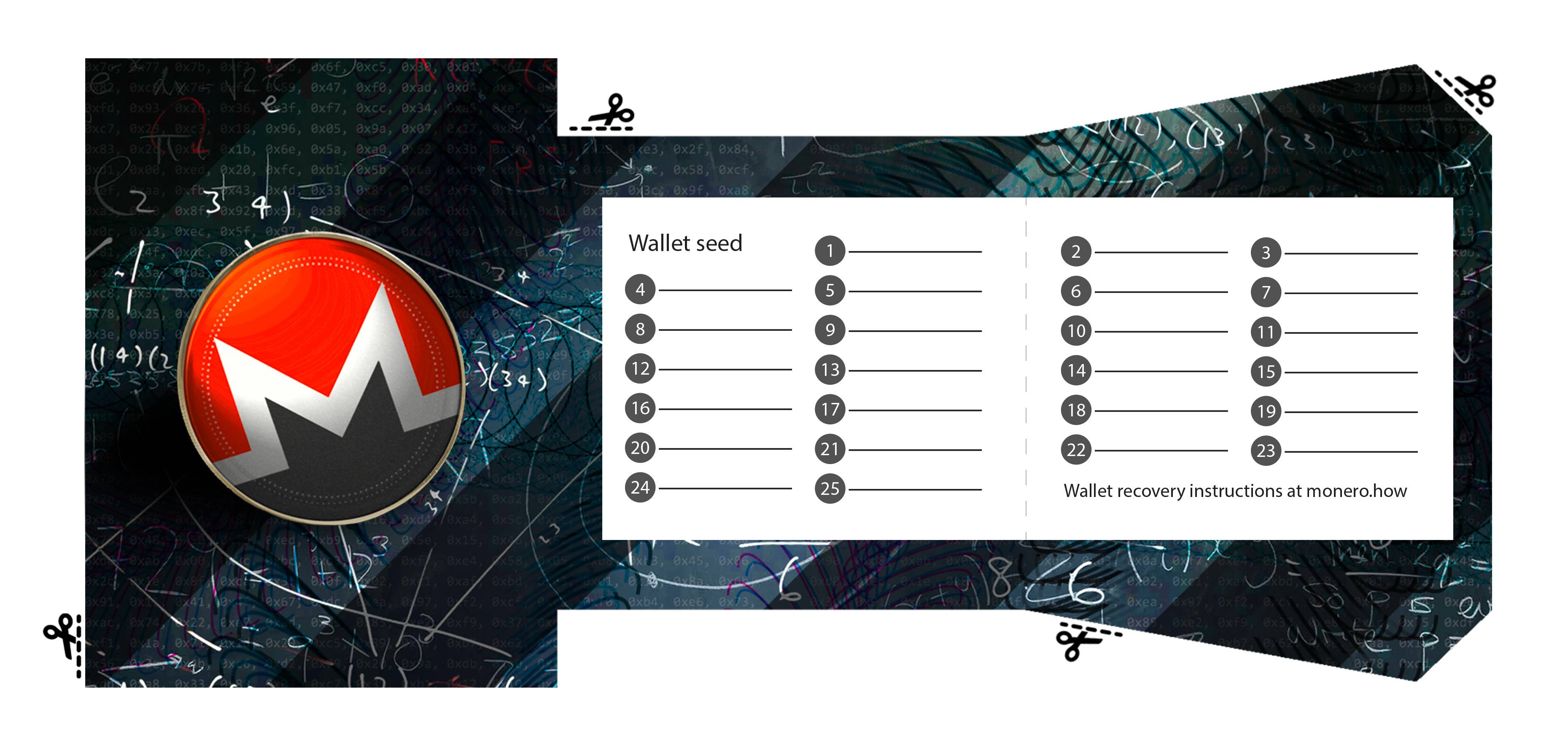 monero paper wallet
