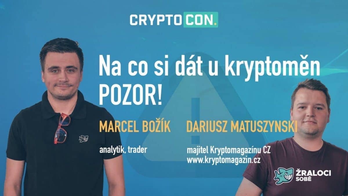 [Video] Na co si dát u kryptoměn pozor – CryptoCon