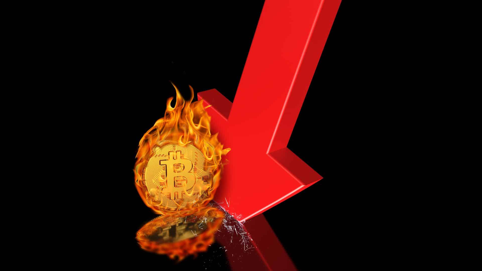 Bitcoin poprvé za 3 měsíce klesl pod 25 tisíc dolarů