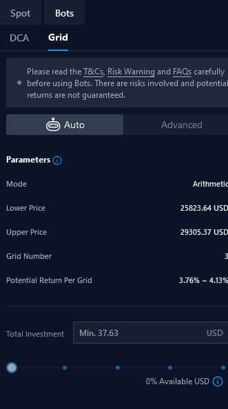 grid robot na crypto.com