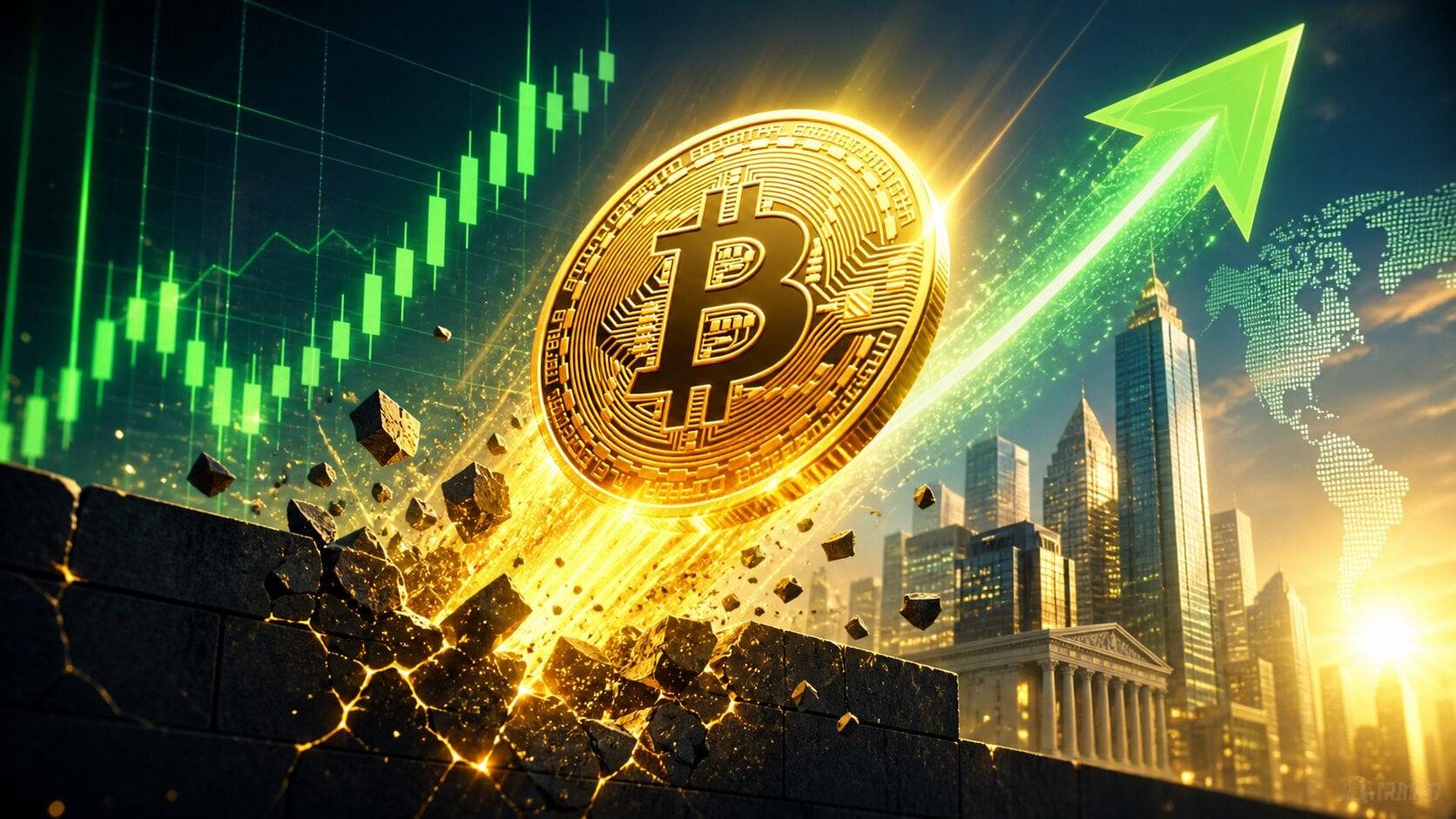 Bitcoin letí vzhůru na 69 000 USD. Americké ministerstvo financí zvyšuje odkupy dluhopisů