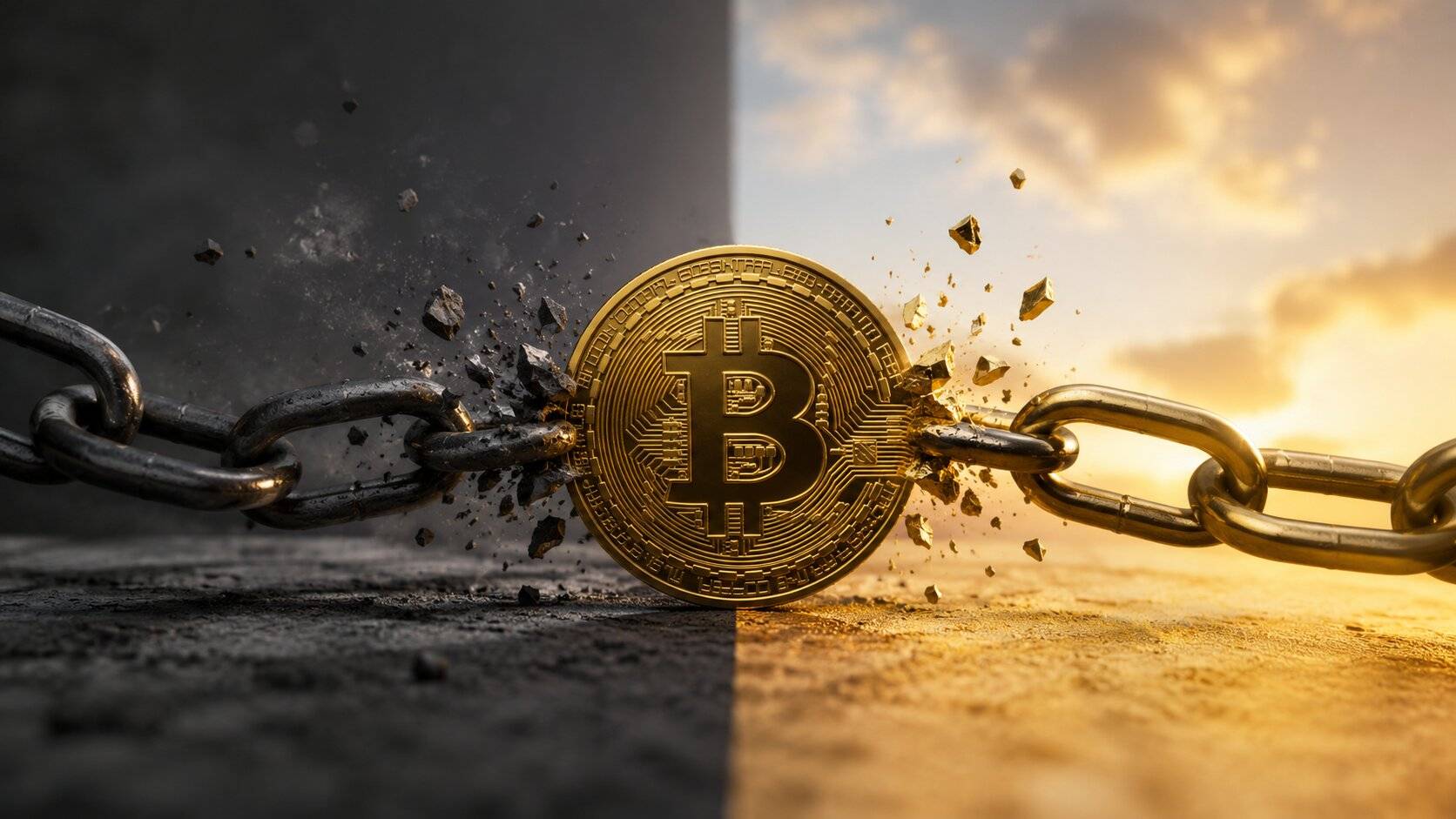 Bitcoin je v rovnováze. O dalším směru rozhodne průlom 57 600 USD