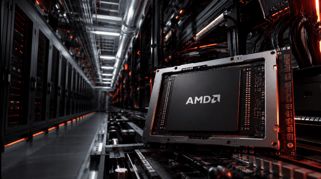 Tržby AMD z datových center vzrostly o 107 %. Ze ztrátového segmentu je marže 31 %