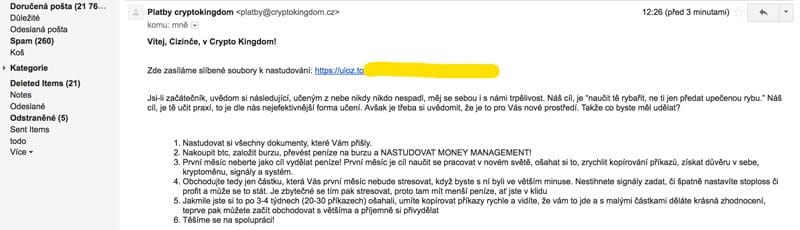 crypto kingdom materiály