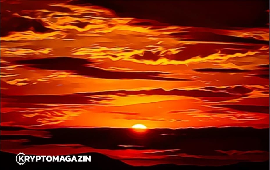 nový, den, dnes, východ, slunce