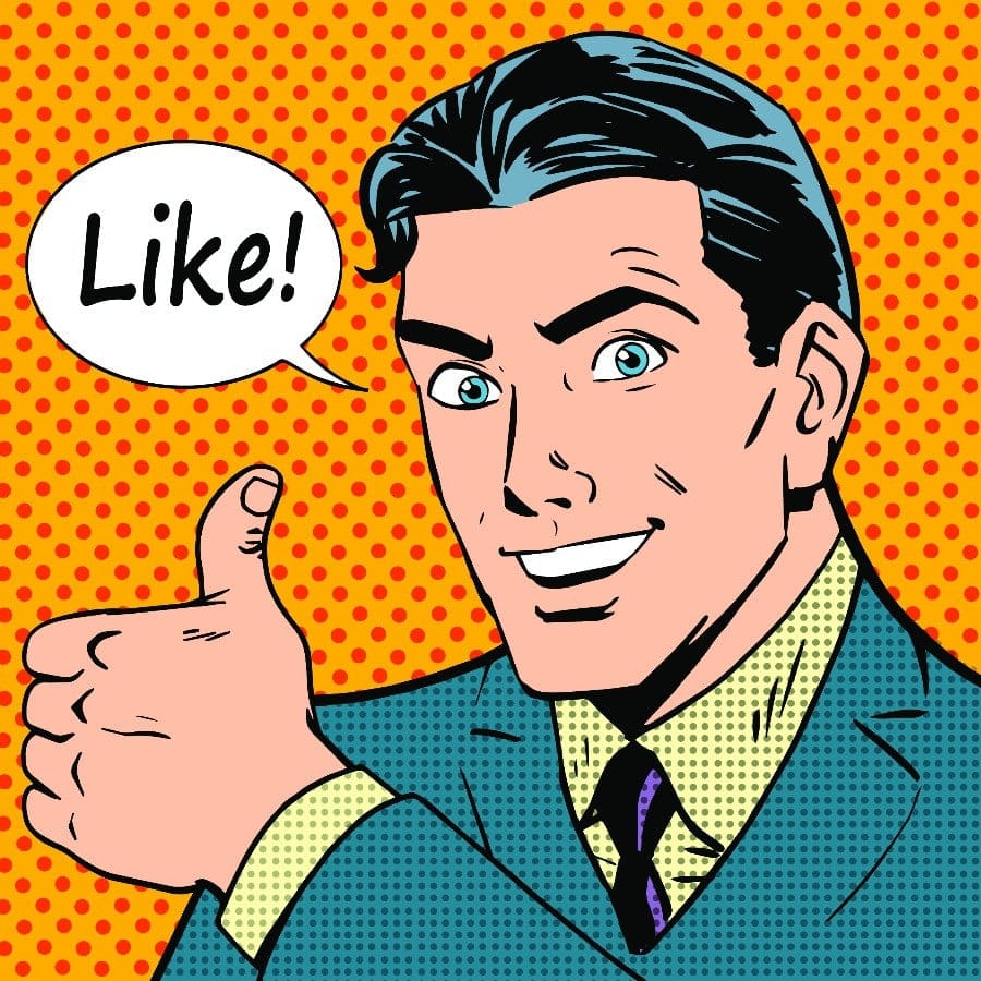 Facebook, Like, libra, lajk