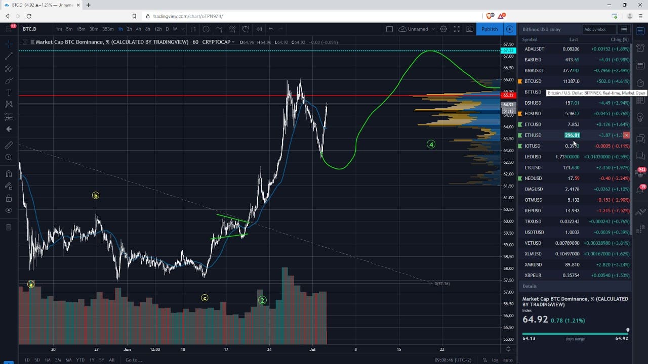 3.7. Analýza Bitcoinu – kapitalizace, dominance + altcoiny!
