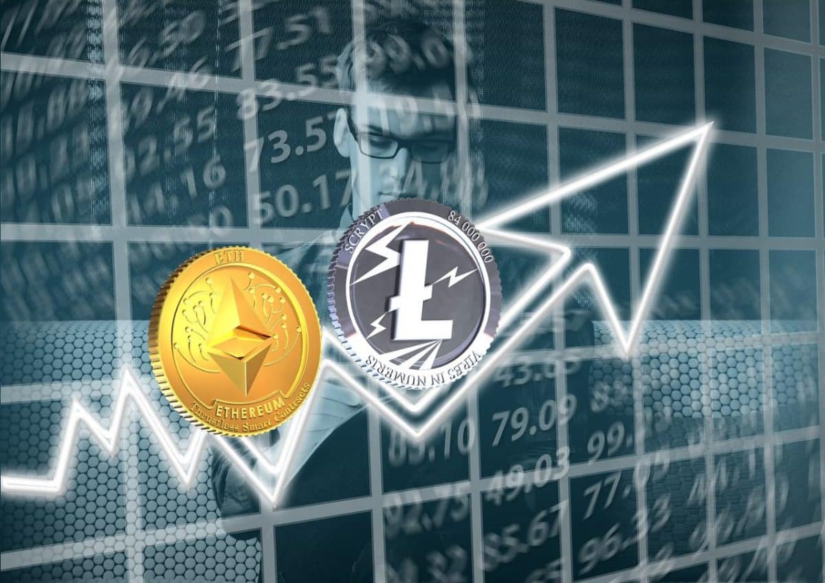 ETH, LTC, analýzy
