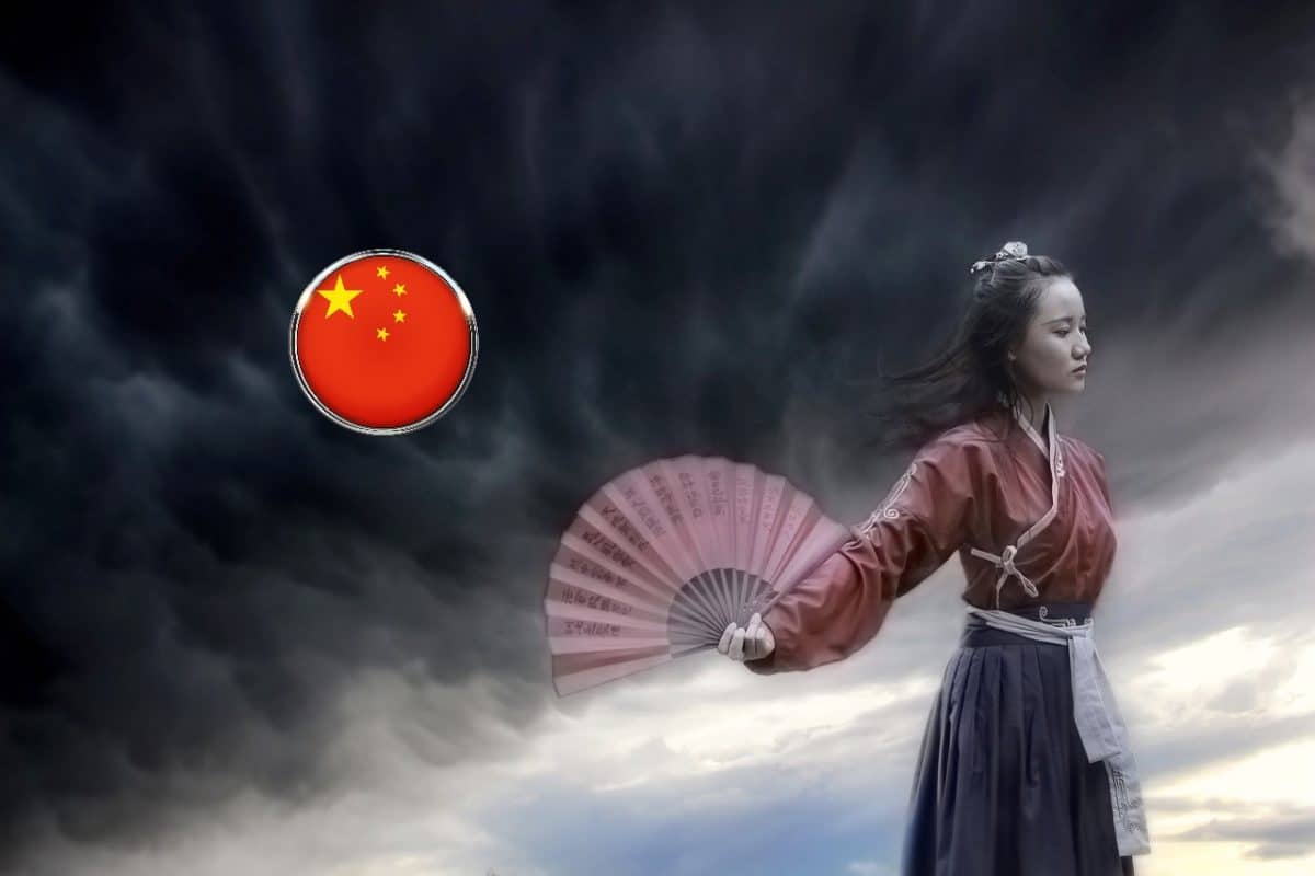 Čína, rovnováha, svoboda, kontrola, anonymita