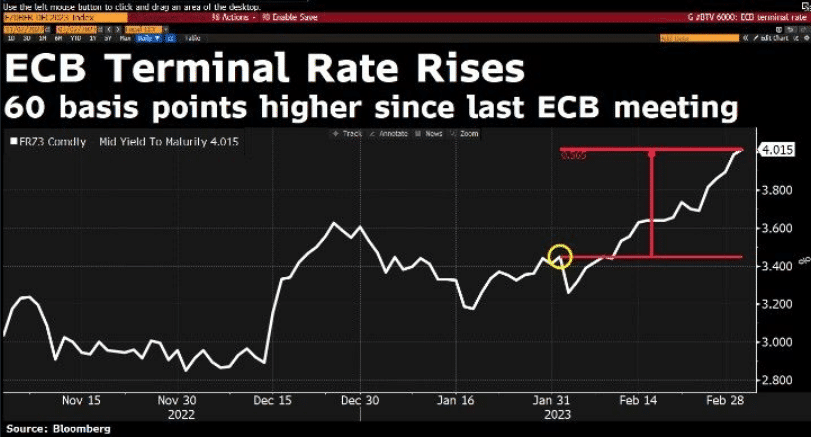 Terminal rate eurozóny