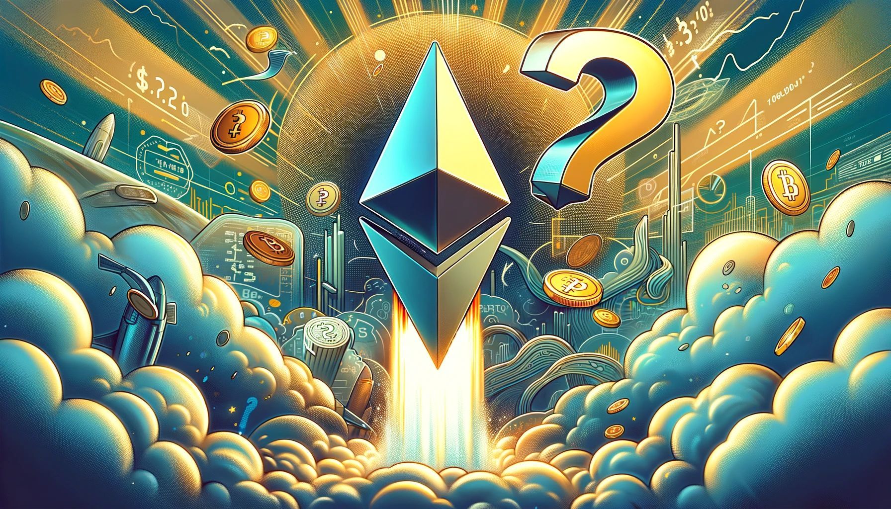 Ethereum kopíruje 95% růstový scénář vůči bitcoinu