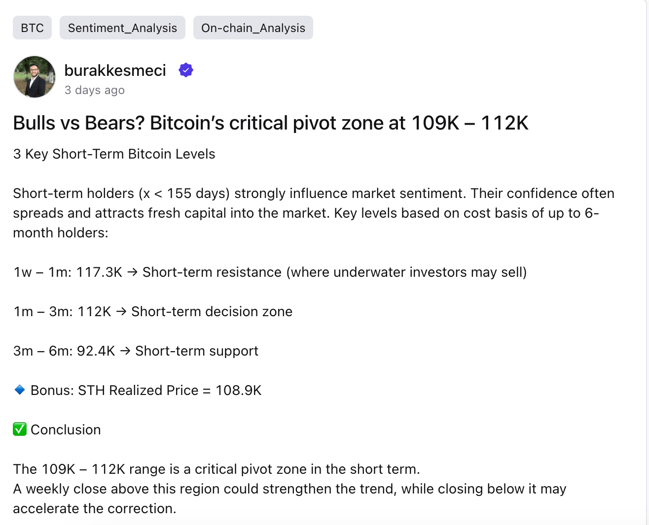 Předpověď pro Bitcoin