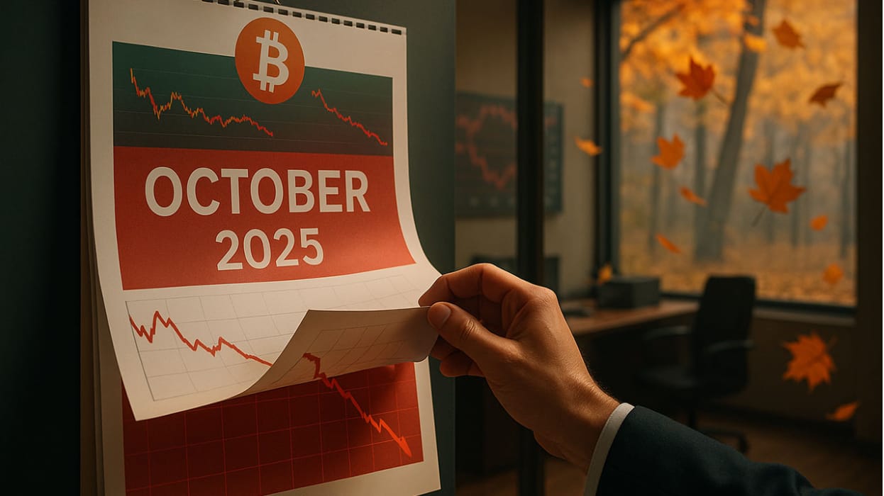 Bitcoin poprvé po šesti letech zakončil říjen ve ztrátě