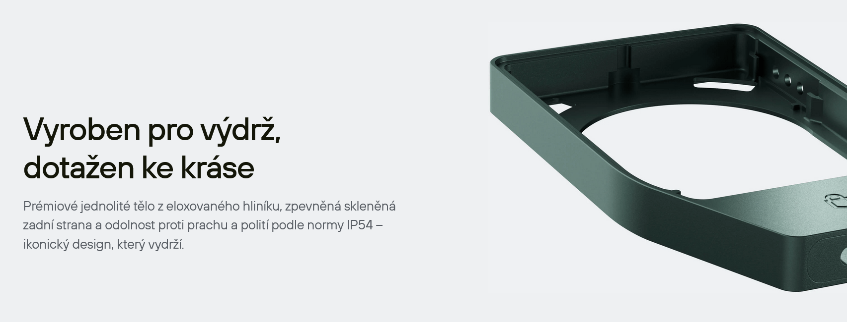 Trezor Safe 7 má robustní konstrukci, která je však příjemná na dotek