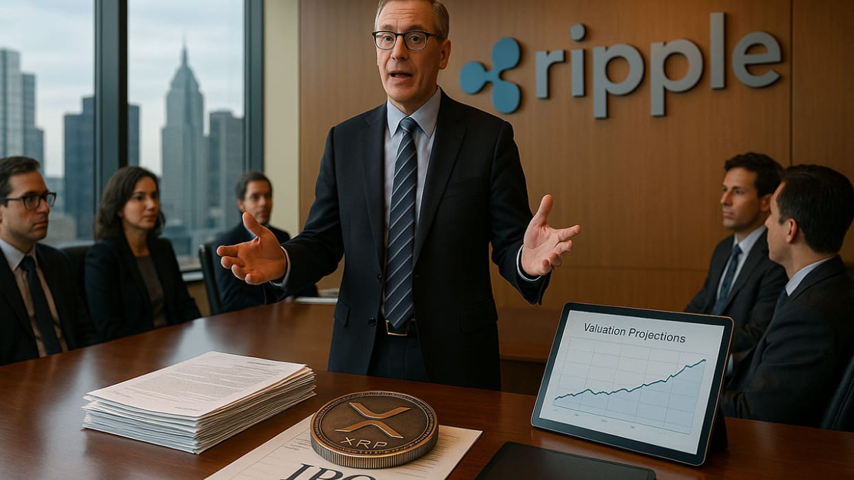 Ripple zvažuje vstup na burzu: Prezidentka firmy promluvila o dopadech na XRP