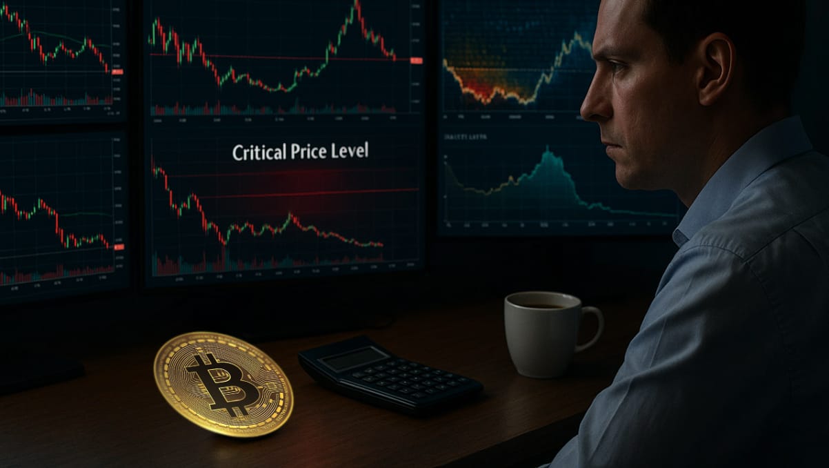 Bitcoin stojí na hraně – pokud padne tato úroveň, další cíl je 72 000 USD, říká analytik