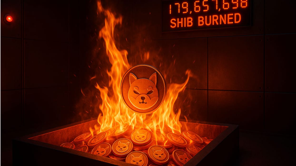 Během 24 hodin spáleno 179,7 milionu SHIB, burn rate Shiba Inu vyskočil o 3 615 %