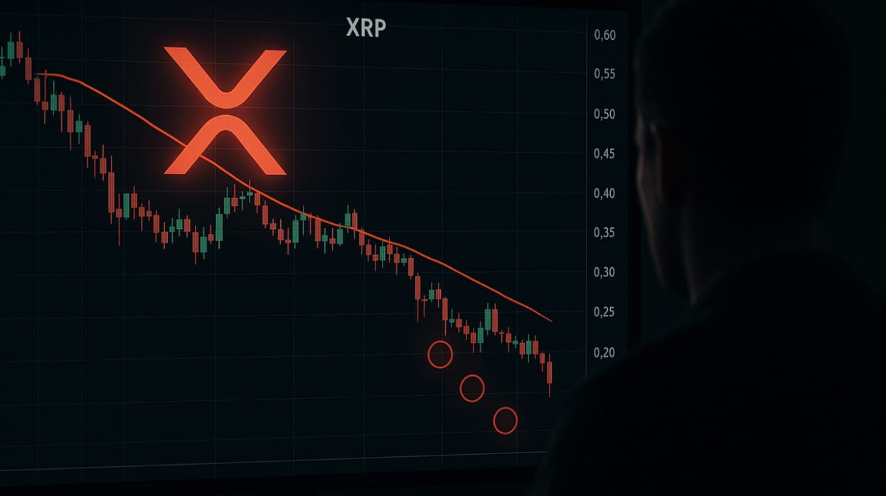U XRP se potvrdil death cross. Obchodníci sledují tři klíčové cenové úrovně  - KRYPTOMAGAZIN.cz