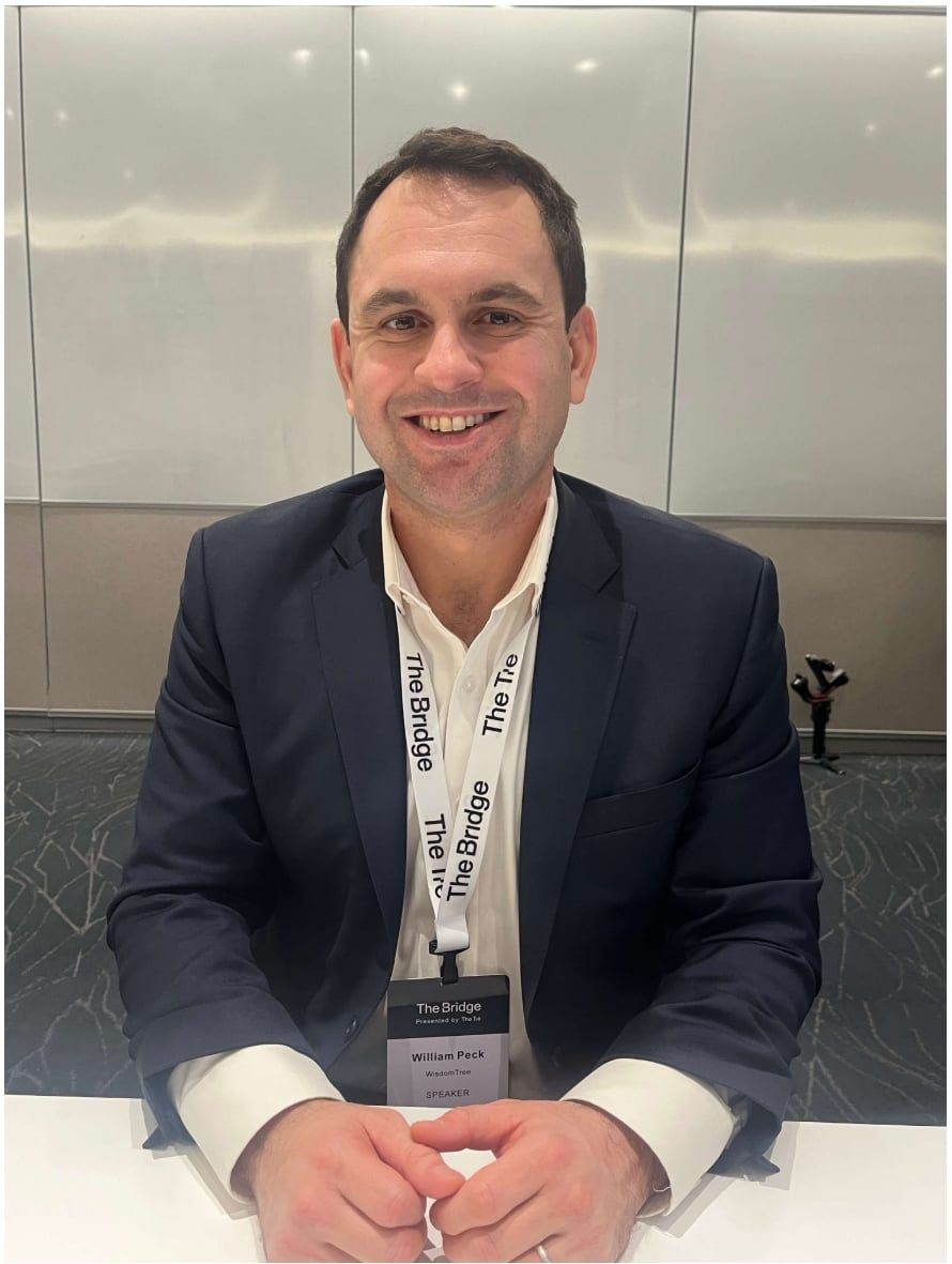 Will Peck na konferenci The Bridge v New Yorku.