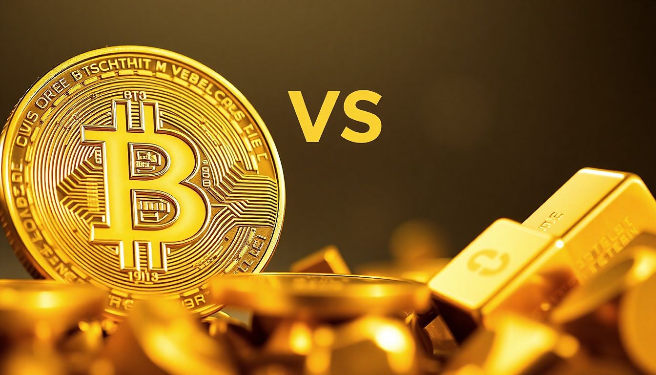 Prodat BTC kvůli zlatu? Analytik říká jasné ne!