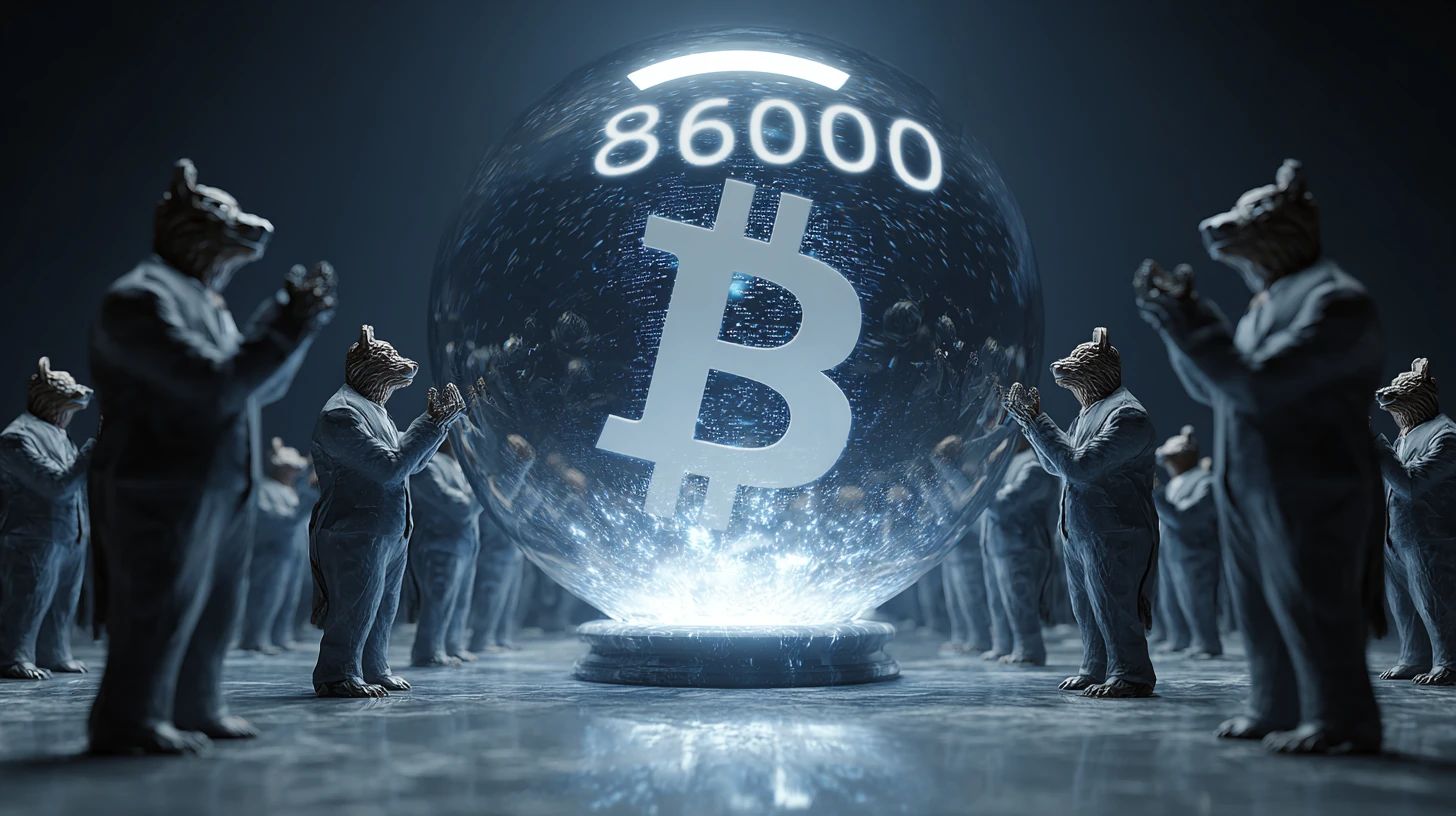 Bitcoin vysílá množství medvědích signálů a slibuje pokles k 86 000 USD