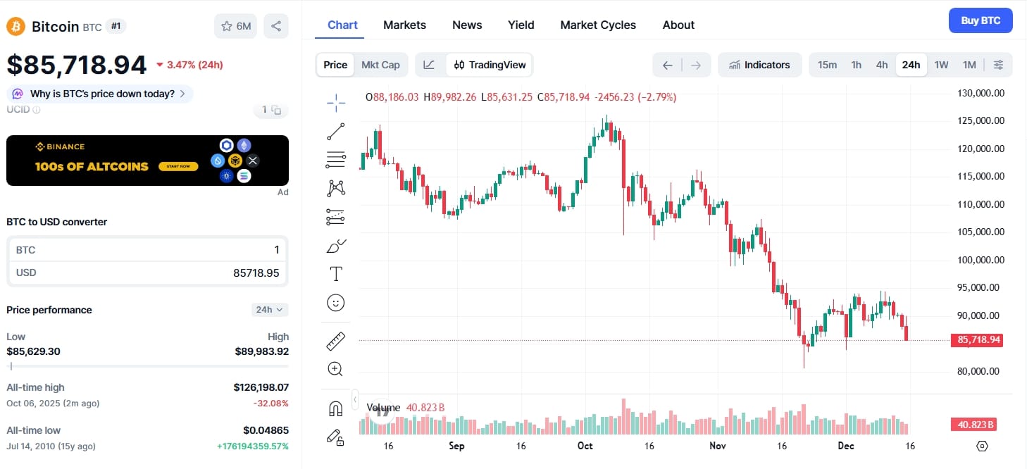 Bitcoin Rainbow Chart předpovídá cenu BTC k 1. lednu 2026 - KRYPTOMAGAZIN.cz