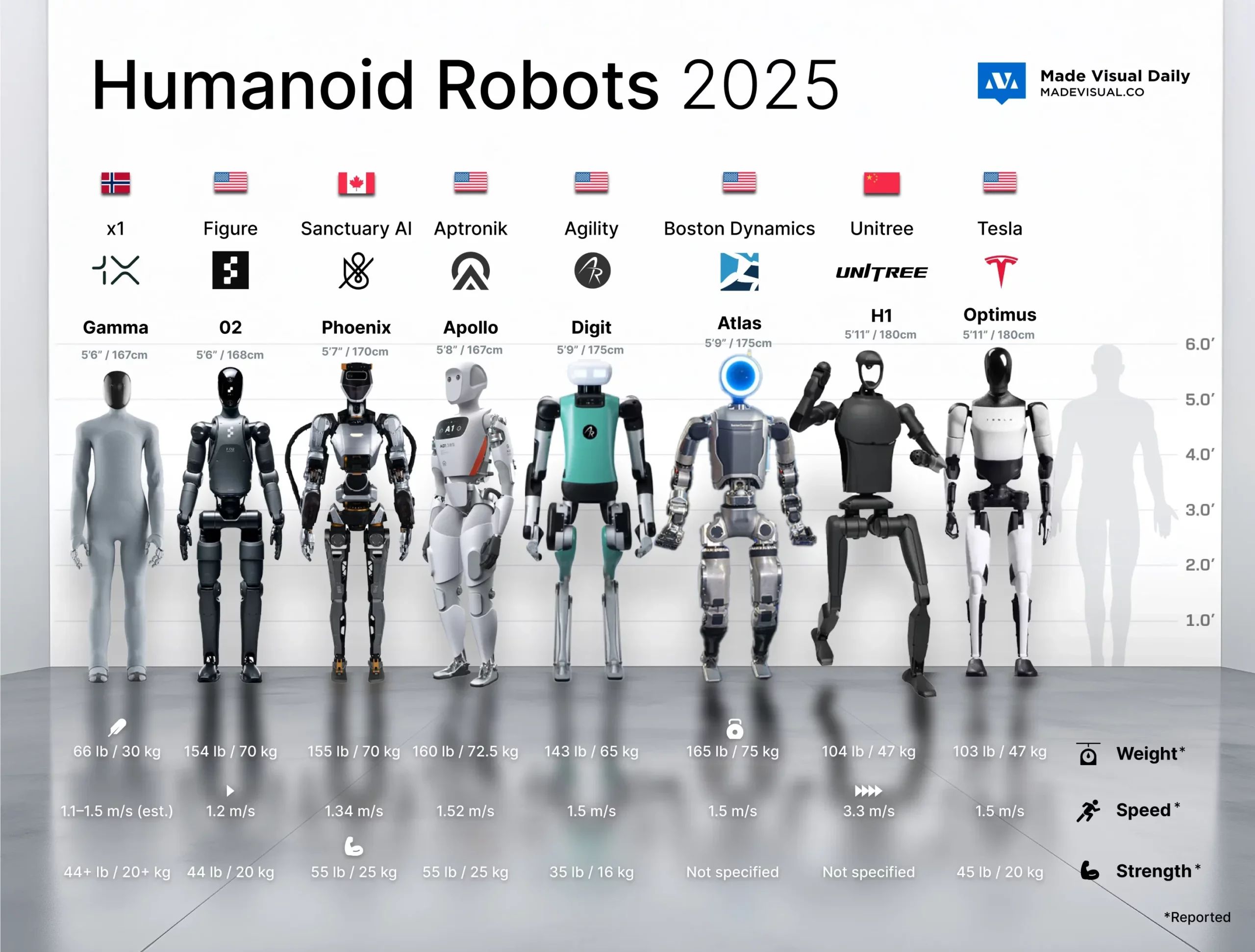 Humanoidní roboti. Zdroj: voronoiapp.com