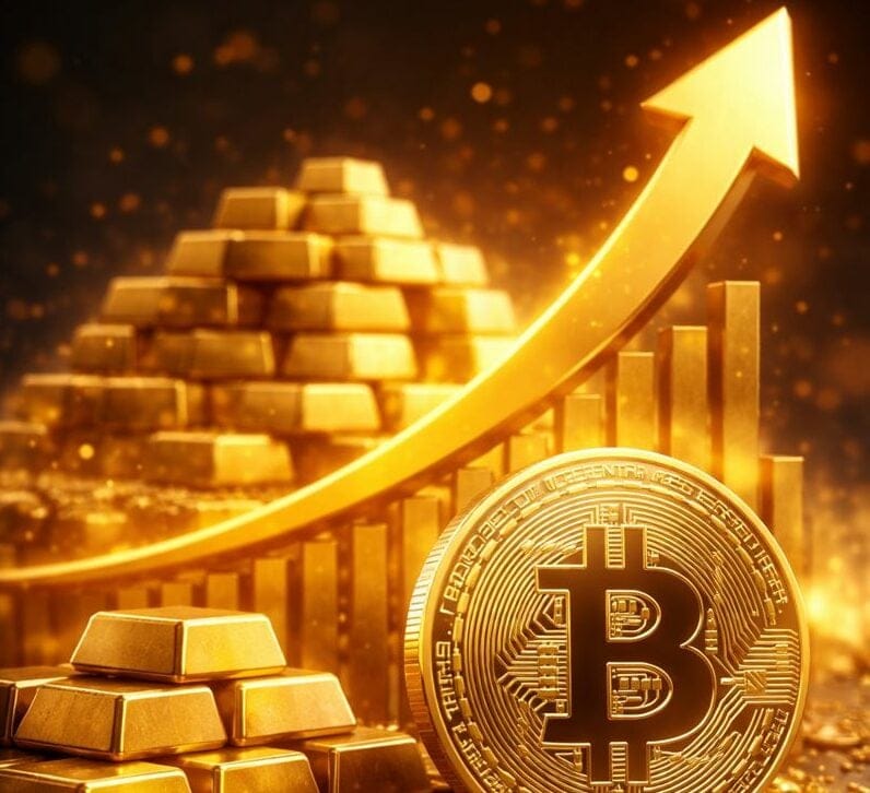 Bitcoin versus zlato: Proč může BTC v příští fázi růst rychleji než drahé kovy