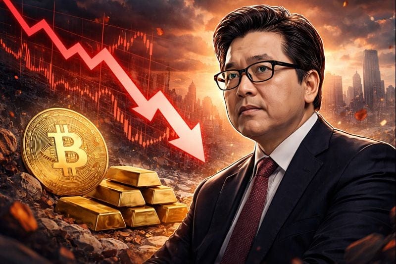 Kryptoměny vystřelí, až zlato narazí na strop, říká Tom Lee