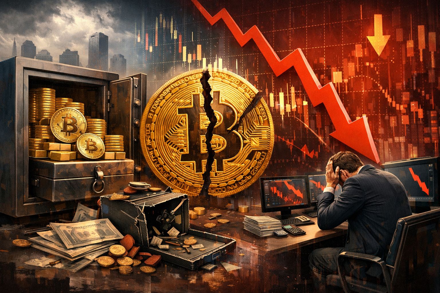 Volatilita kryptoměnových investic.