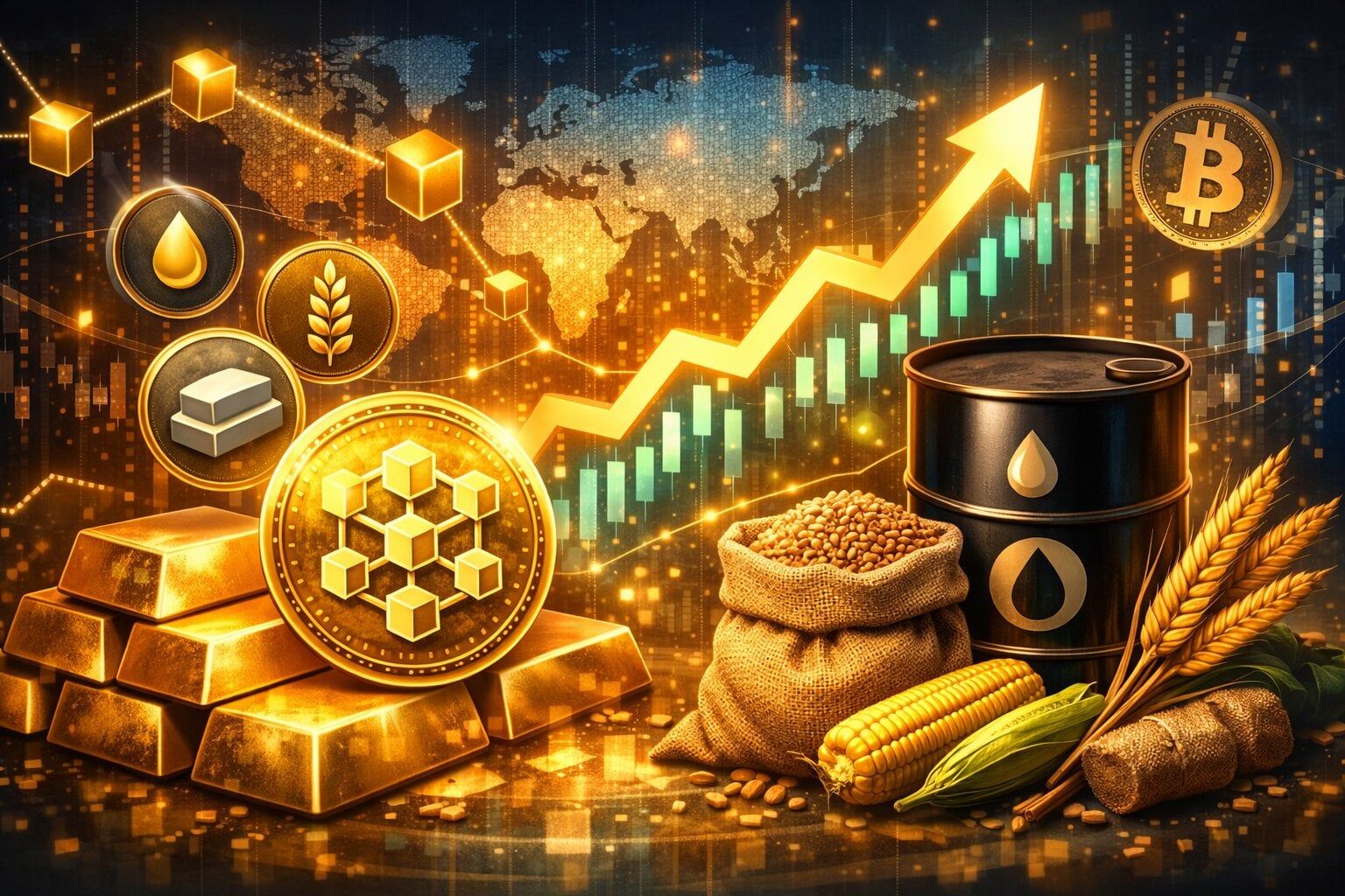 Tokenizované komodity zažívají boom. Hodnota trhu překonala 6 miliard dolarů