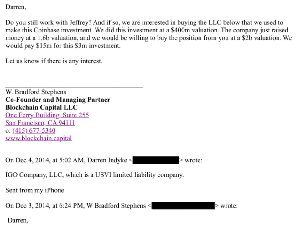 Epstein - coinbase - profit