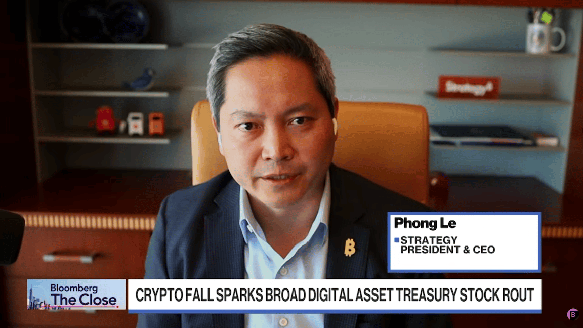 Phong Le, generální ředitel společnosti Strategy. Zdroj: Bloomberg.com