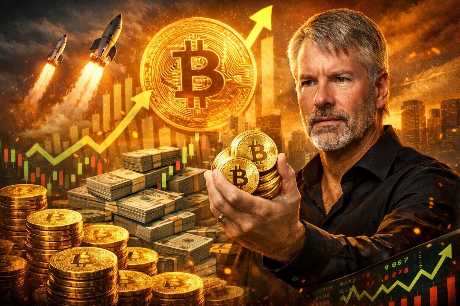 Saylor zrychluje tempo. Strategy má za sebou jeden z největších nákupů historie