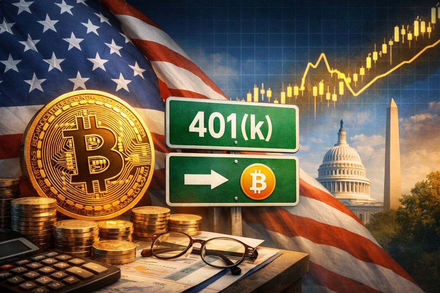 Revoluce v důchodech se blíží, americká vláda otevírá dveře bitcoinu