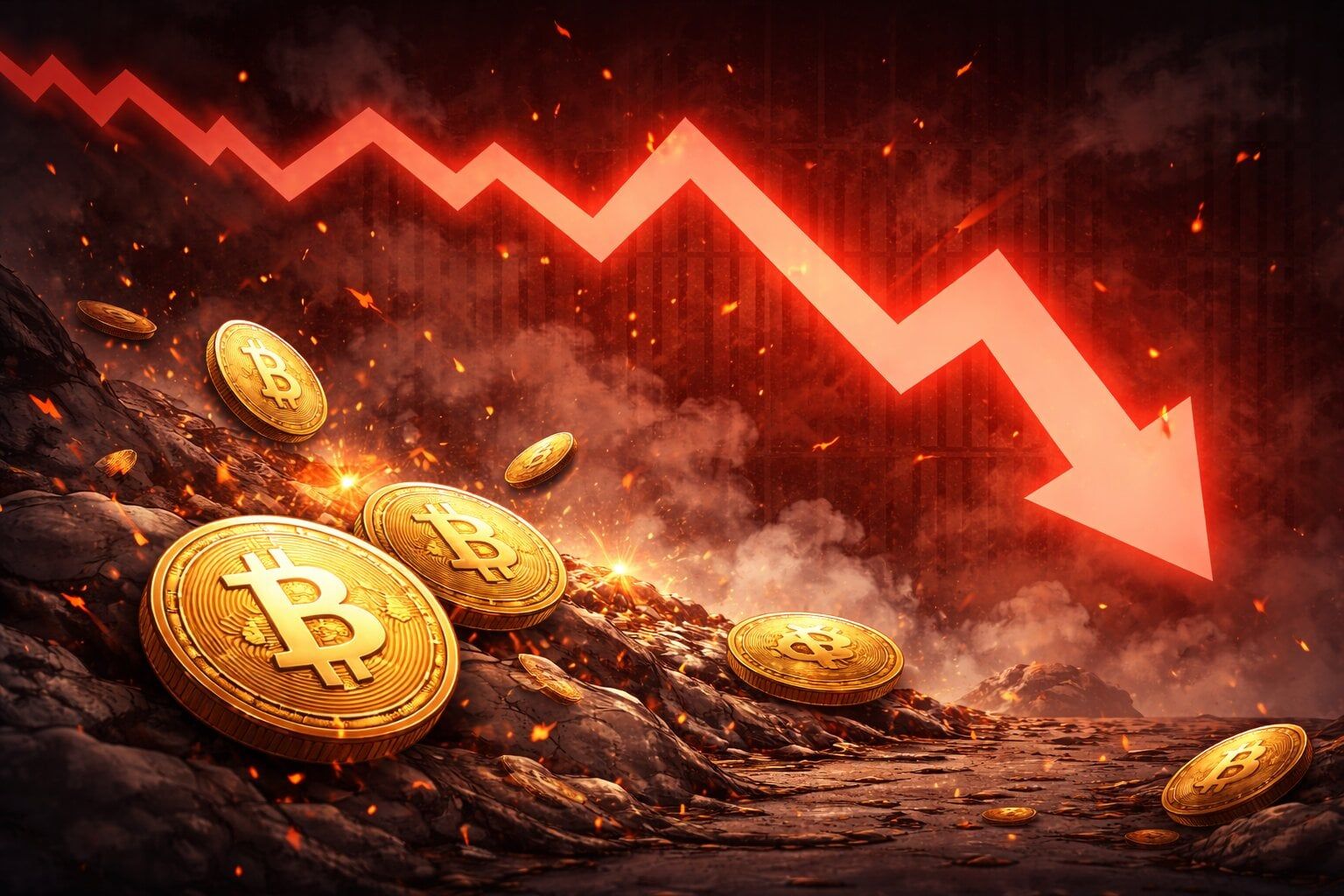 Strach mezi investory roste. Sentiment na kryptoměnovém trhu prudce klesl