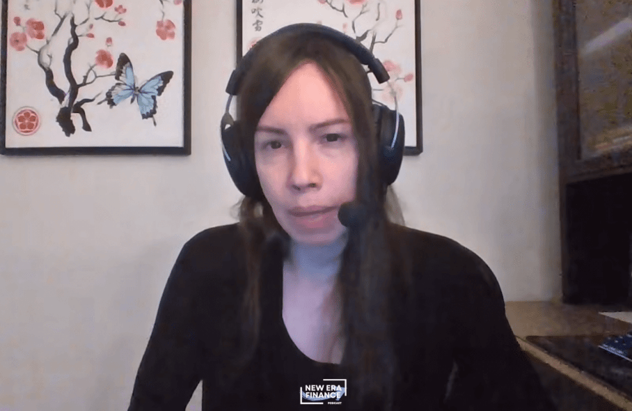 Lyn Alden během interview v podcastu New Era Finance.