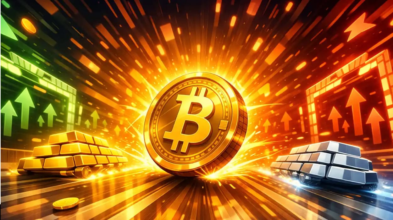 Bitcoin vs. zlato vs. stříbro: Srovnání pohledu ChatGPT, Claude a Grok