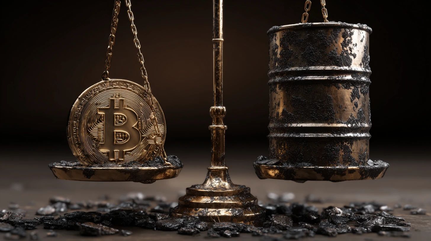 Bitcoin reaguje v souladu s emocemi ovlivňujícími cenu ropy