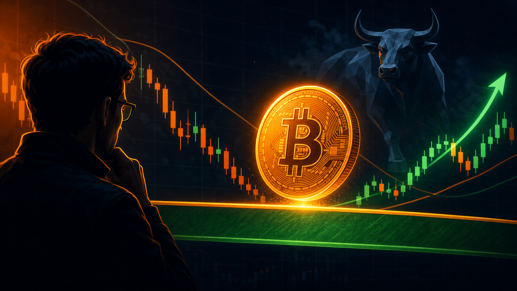 Bitcoin se znovu přiblížil k úrovni, která v minulosti často znamenala velkou příležitost