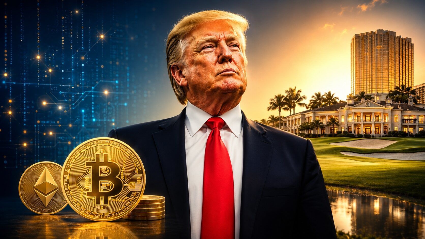 Trumpovi loni vydělaly kryptoměny víc než jeho realitní impérium