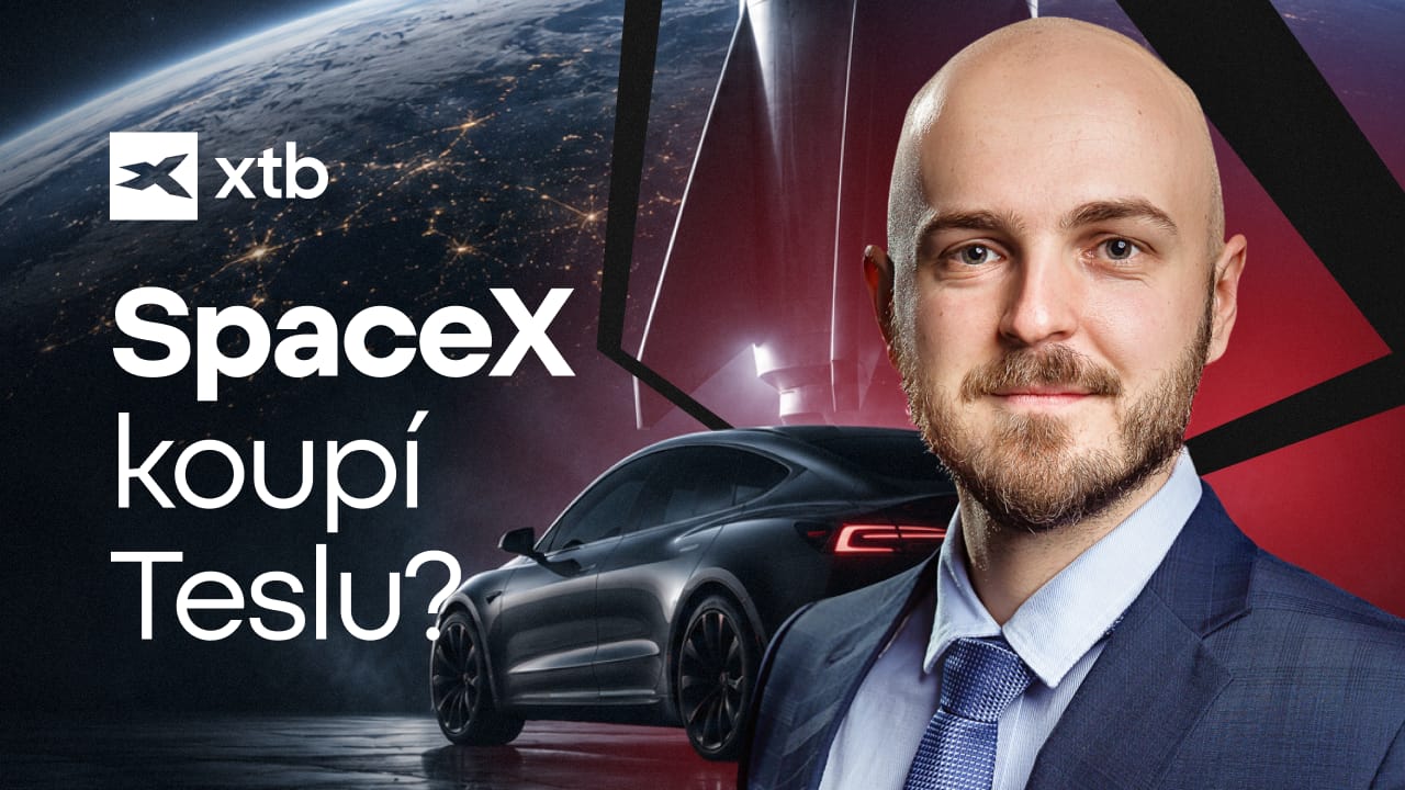 Chystá Elon Musk sloučení SpaceX a Tesly? Trhy dávají šanci přes 50 %
