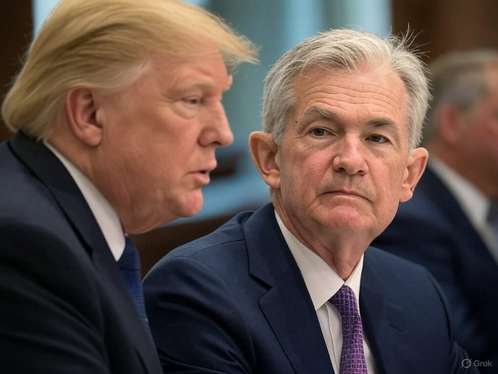 Trump ostře kritizuje Powella, mluví o odvolání