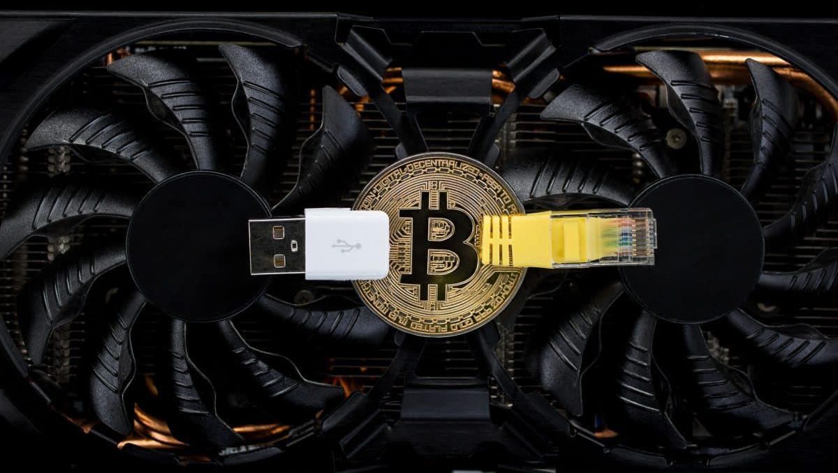 Bitcoin, mince, grafická karta