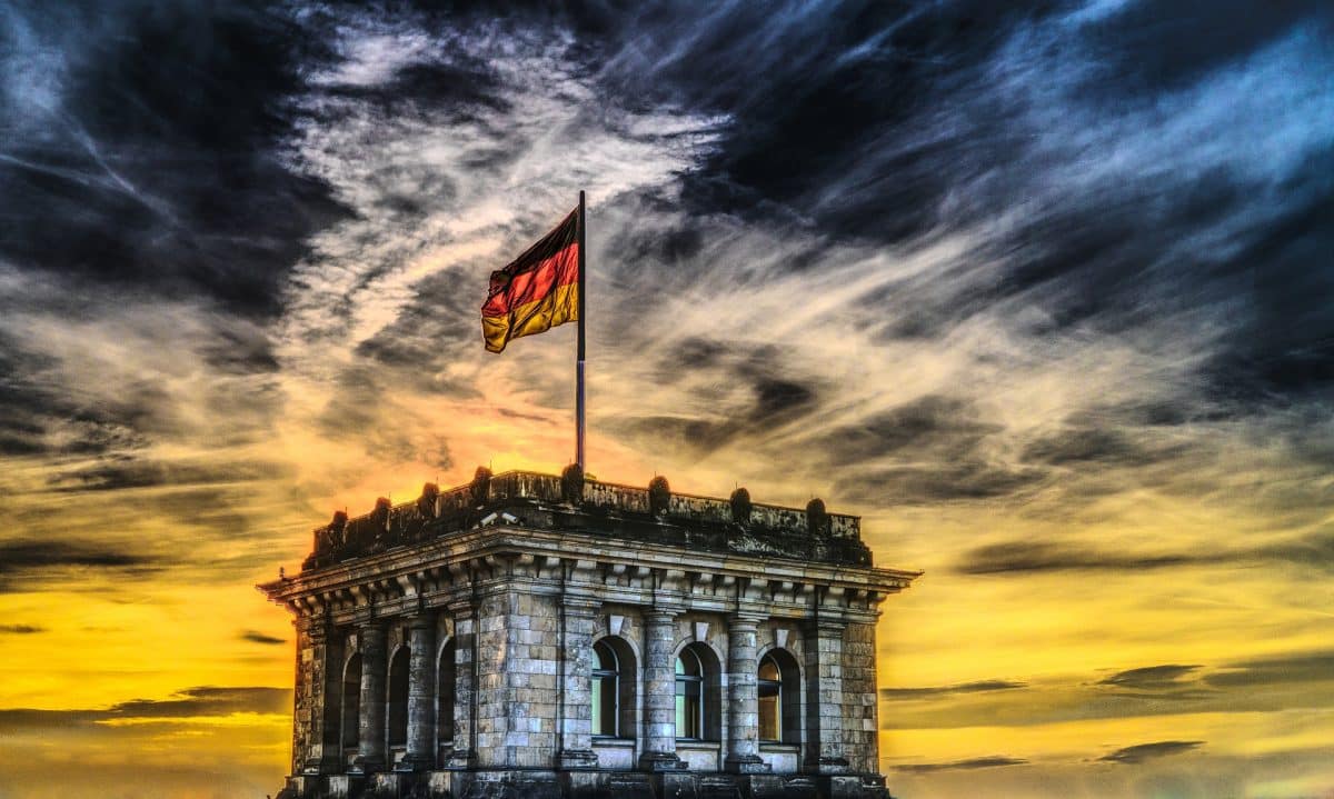 německo, kryptoměny, banka