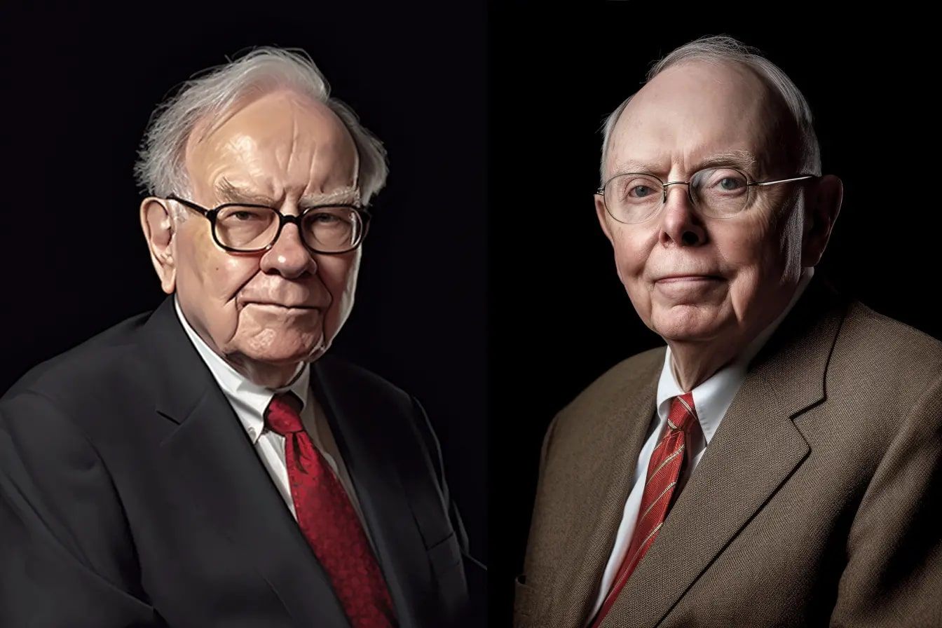 Warren Buffett a Charlie Munger.