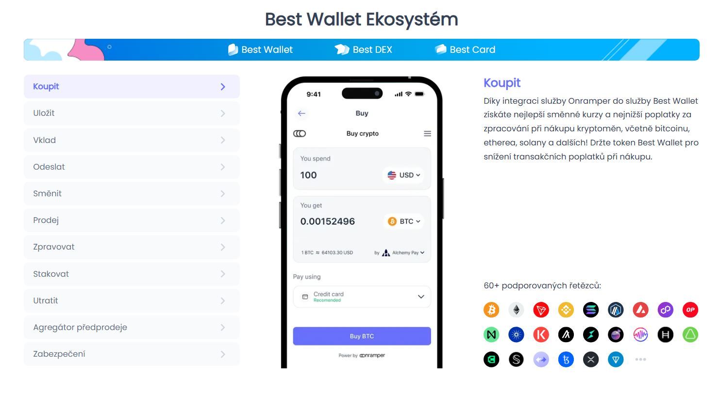 Nejlepší kryptoměnové peněženky s integrovanými burzami