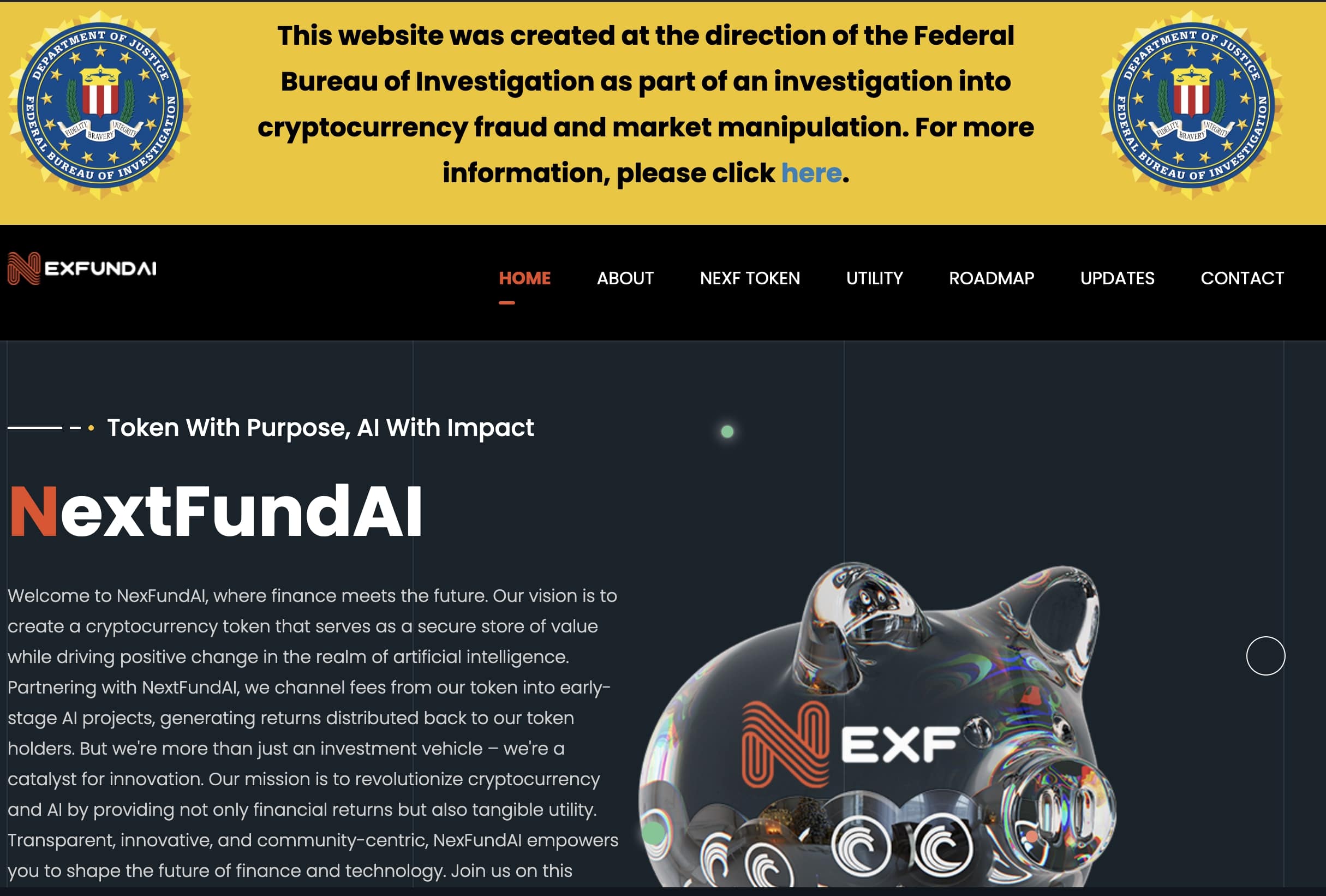 NextFundAI token.