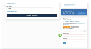 Nastavení tokenu ERC-20